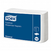 Салфетки для диспенсера Tork "Fastfold" (10933)